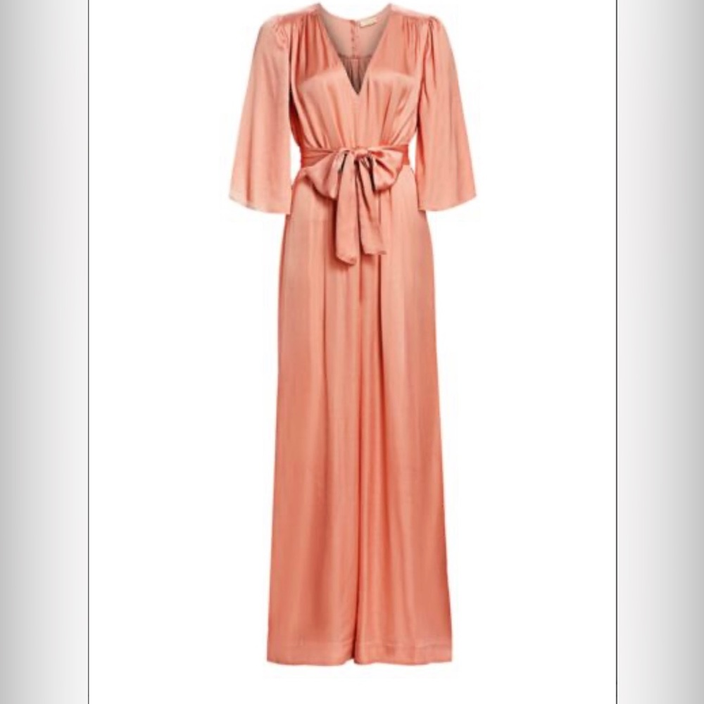 byTiMo Satin Tie-Waist Jumpsuit
